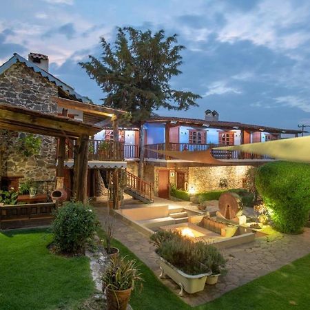 מלון הואסקה דה אוקמפו La Casa Azul Huasca & Restaurante La Terraza מראה חיצוני תמונה