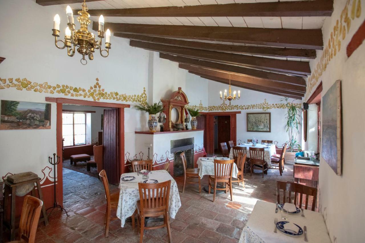 מלון הואסקה דה אוקמפו La Casa Azul Huasca & Restaurante La Terraza מראה חיצוני תמונה